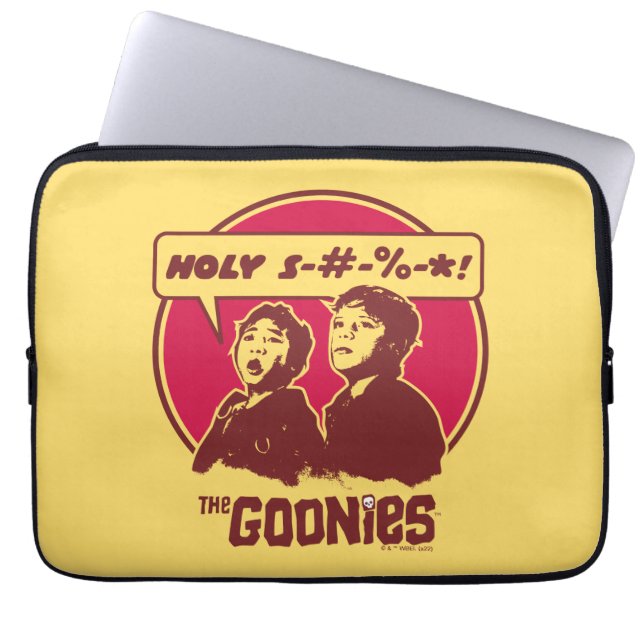 The Goonies Data Expletive Laptop Sleeve (Front)