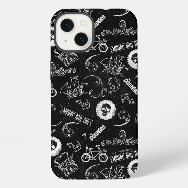 The Goonies Icons Pattern iPhone Case (Back)