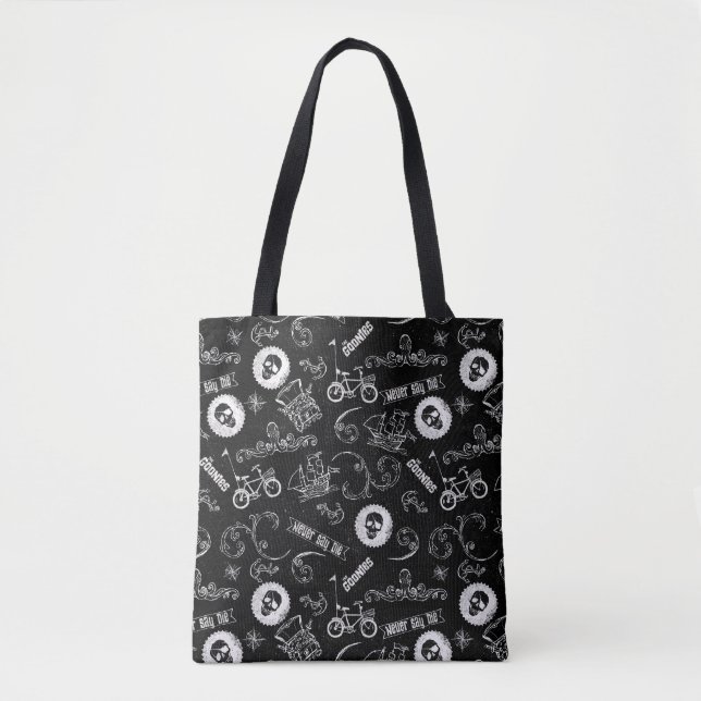 The Goonies Icons Pattern Tote Bag (Front)