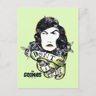 The Goonies Mama Fratelli "Don't Lie To Me" Postcard