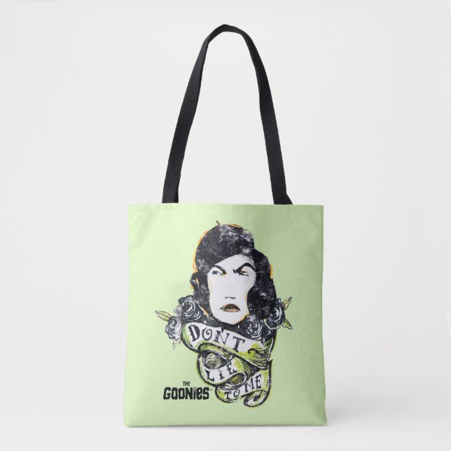 The Goonies Mama Fratelli "Don't Lie To Me" Tote Bag (Front)