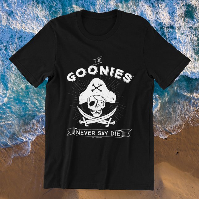 The Goonies "Never Say Die" Pirate Badge T-Shirt (Creator Uploaded)