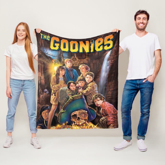 The Goonies One-Eyed Willy's Treasure Fleece Blanket (In Situ)