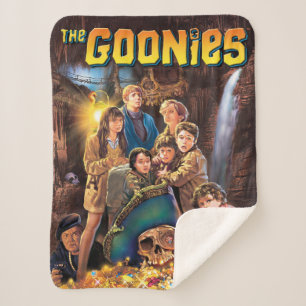 The Goonies One-Eyed Willy's Treasure Sherpa Blanket