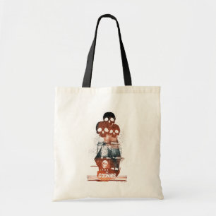The Goonies Pirate Ship Silhouette Graphic Tote Bag