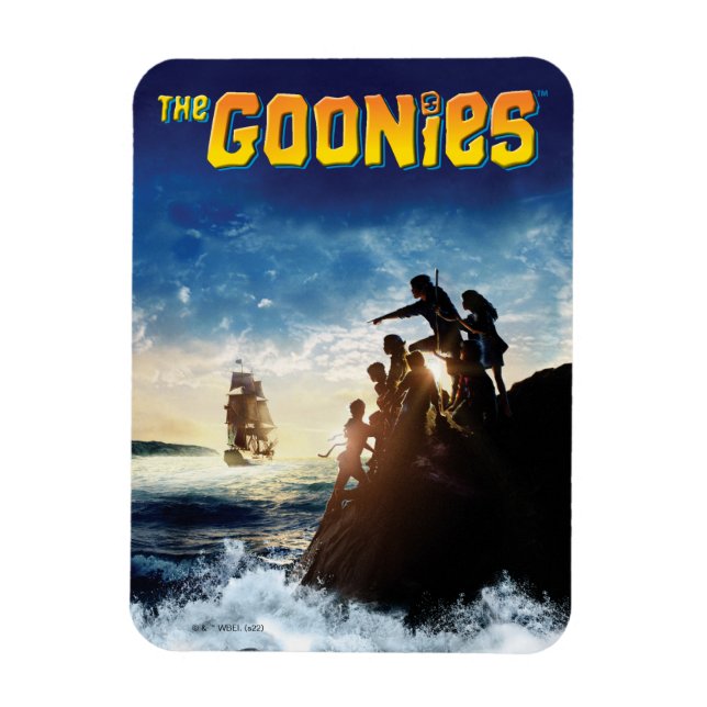 The Goonies Pirate Ship Theatrical Art Magnet (Vertical)