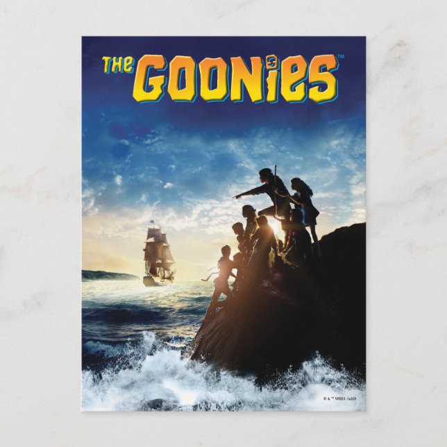 The Goonies Pirate Ship Theatrical Art Postcard (Front)