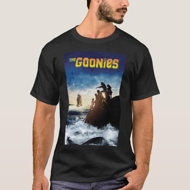 The Goonies Pirate Ship Theatrical Art T-Shirt (Front)