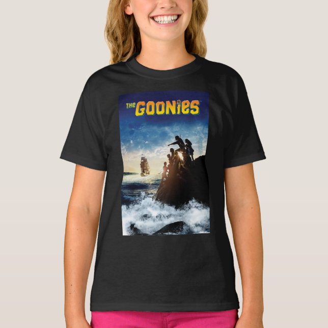 The Goonies Pirate Ship Theatrical Art T-Shirt (Front)