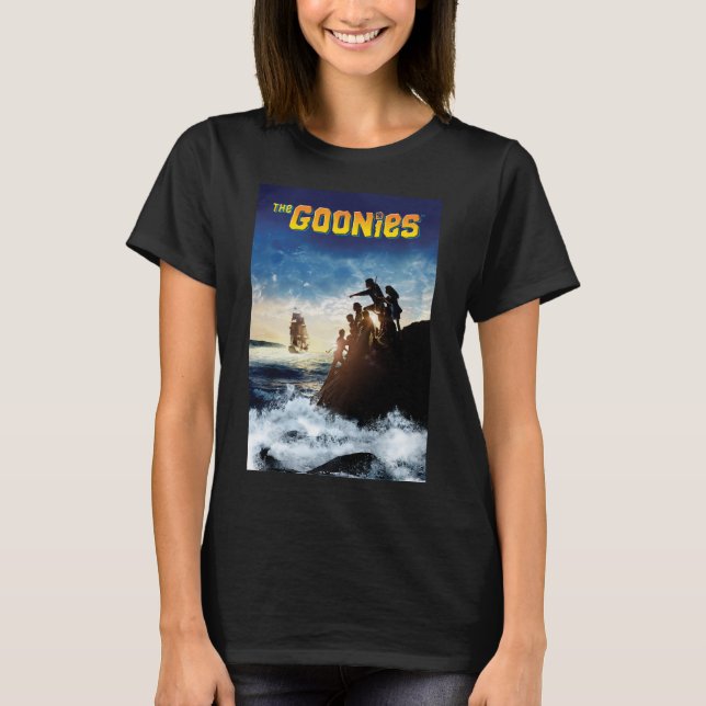 The Goonies Pirate Ship Theatrical Art T-Shirt (Front)