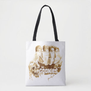 The Goonies Pirate Ship Watercolor Graphic Tote Bag