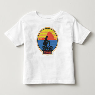 The Goonies Retro Mikey Riding Bike Graphic Toddler T-Shirt