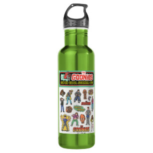 The Goonies Retro Sticker Sheet Graphic 710 Ml Water Bottle
