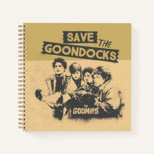 The Goonies "Save The Goon Docks" Notebook