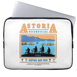 The Goonies Silhouettes Over Astoria Goondocks Laptop Sleeve