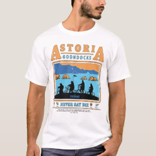 The Goonies Silhouettes Over Astoria Goondocks T-Shirt