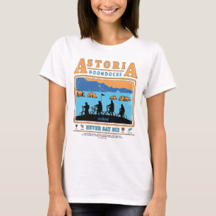 The Goonies Silhouettes Over Astoria Goondocks T-Shirt