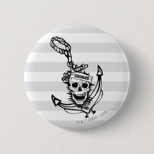 The Goonies Skull & Anchor Graphic 6 Cm Round Badge