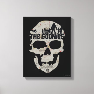 The Goonies Skull Silhouette Graphic Canvas Print