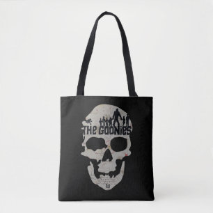 The Goonies Skull Silhouette Graphic Tote Bag