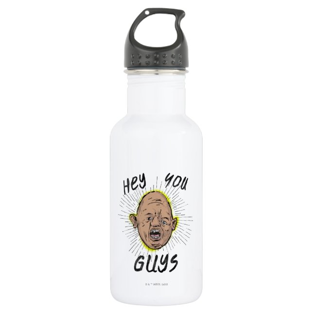 The Goonies Sloth Doodle "Hey You Guys" 532 Ml Water Bottle (Front)