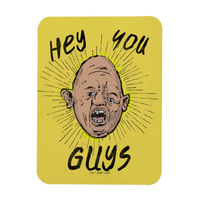 The Goonies Sloth Doodle "Hey You Guys" Magnet (Vertical)