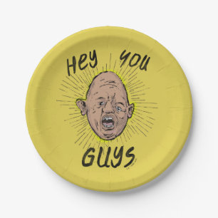The Goonies Sloth Doodle "Hey You Guys" Paper Plate