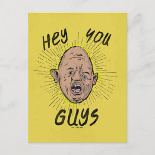 The Goonies Sloth Doodle "Hey You Guys" Postcard