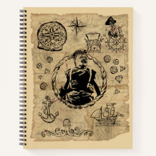 The Goonies Sloth Treasure Map Notebook