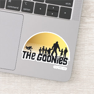 The Goonies Sunset Silhouette Graphic