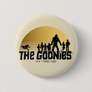 The Goonies Sunset Silhouette Graphic 6 Cm Round Badge