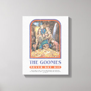 The Goonies Treasure Anniversary Poster Canvas Print