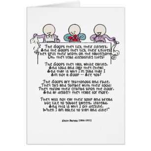 The Goops They Lick Their Fingers