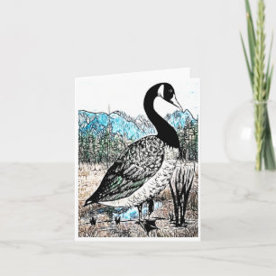 The Goose BLANK Stationary Note Card