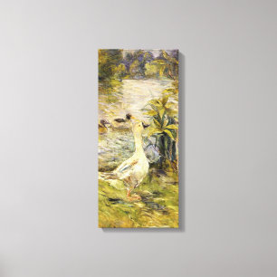 The Goose (by Berthe Morisot) Canvas Print