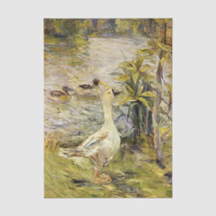 The Goose by Berthe Morisot Tissue Paper