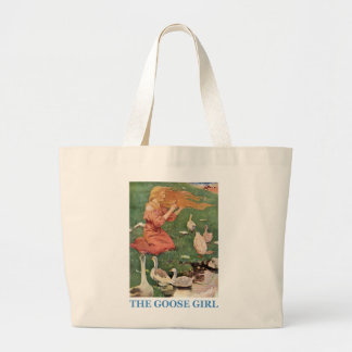 The Goose Girl Large Tote Bag
