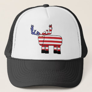 The GOP Moose Trucker Hat