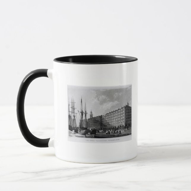 The Goree Warehouse, George's Dock, Liverpool Mug (Left)