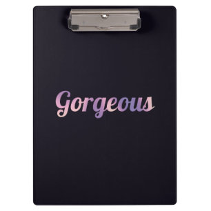 The Gorgeous Edition Clipboard