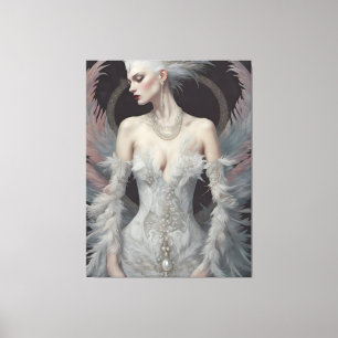 The Gorgeous Swan Princess Canvas Print