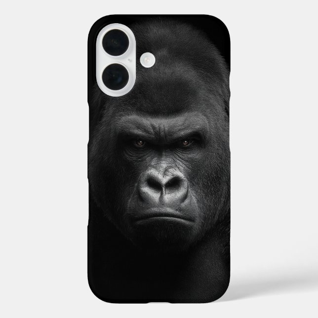 The Gorilla Face Case-Mate iPhone Case (Back)