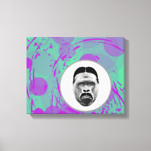 The Gorilla Wrapped Canvas