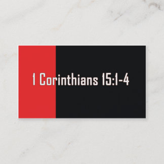 The Gospel Business Card