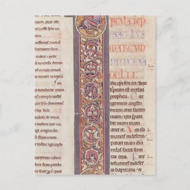 The Gospel of St. Mark Postcard (Front)