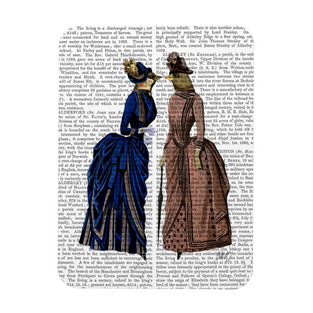 The Gossip Birds Magnet (Vertical)