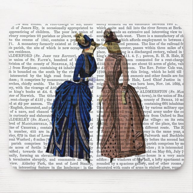 The Gossip Birds Mouse Mat (Front)