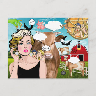 The Gossips Postcard