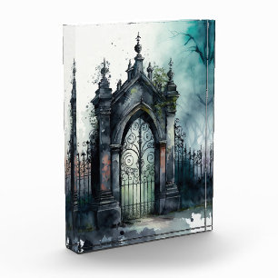 The Gothic Cemetery Gate Series Design 11 Photo Block