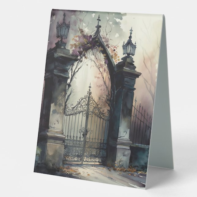 The Gothic Cemetery Gate Series Design 12 (Front)